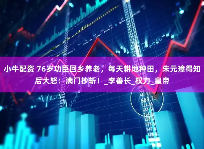 小牛配资 76岁功臣回乡养老，每天耕地种田，朱元璋得知后大怒：满门抄斩！_李善长_权力_皇帝
